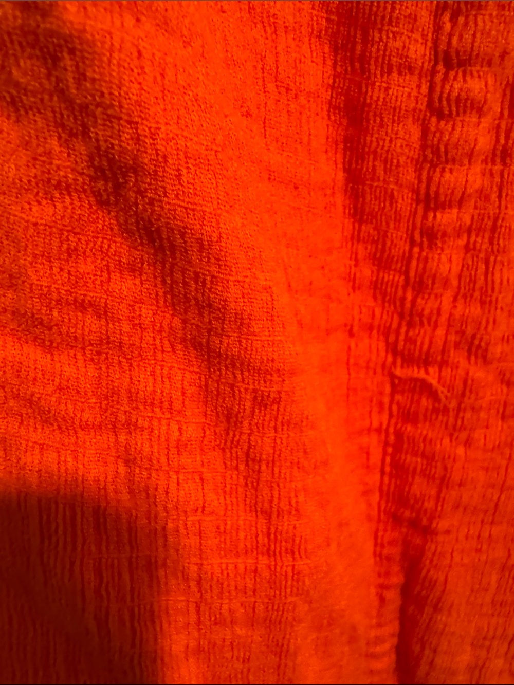 Women’s Orange Wide-Leg Jumpsuit - Picture 4 of 7